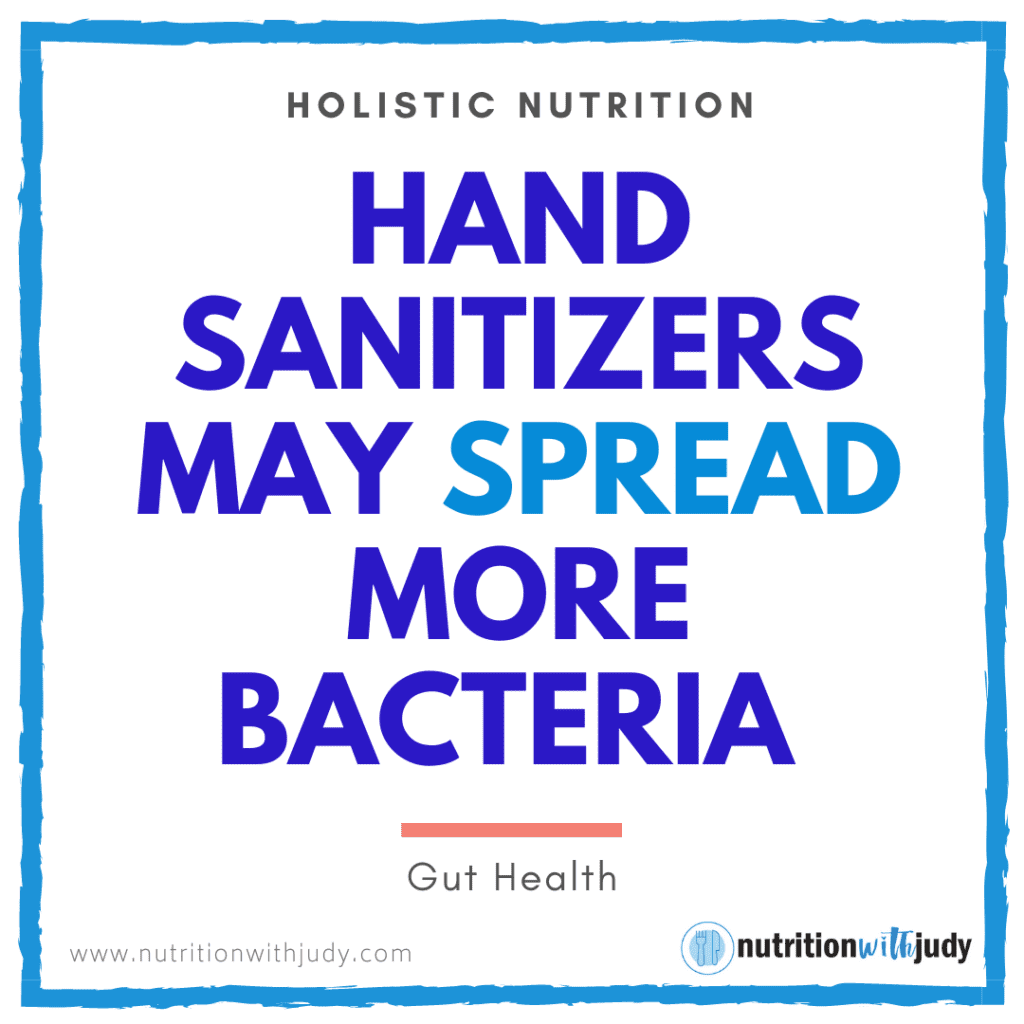Hand sanitizers may spread more bacteria