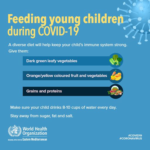 Feeding young children during COVID-19