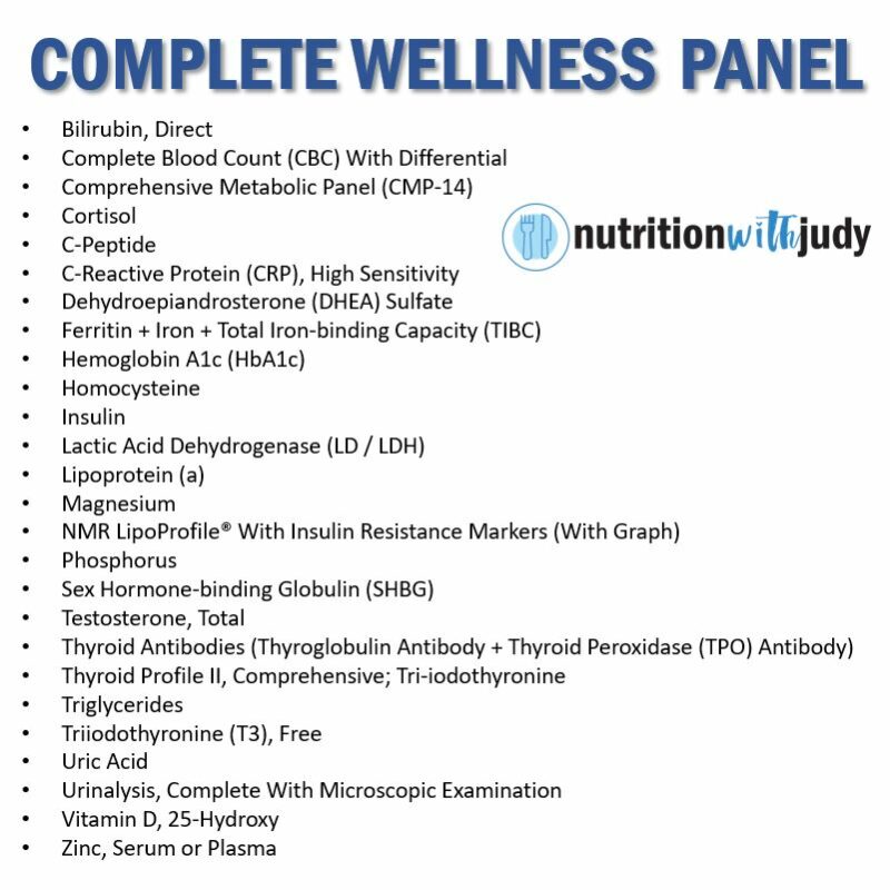 Complete Wellness Panel