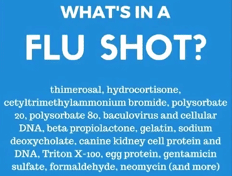 What's in a flu shot