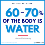 60-70% of the body is water