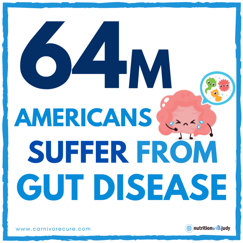 64M Americans suffer from gut disease