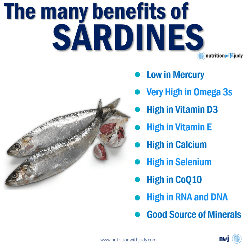 The Many Benefits of Sardines