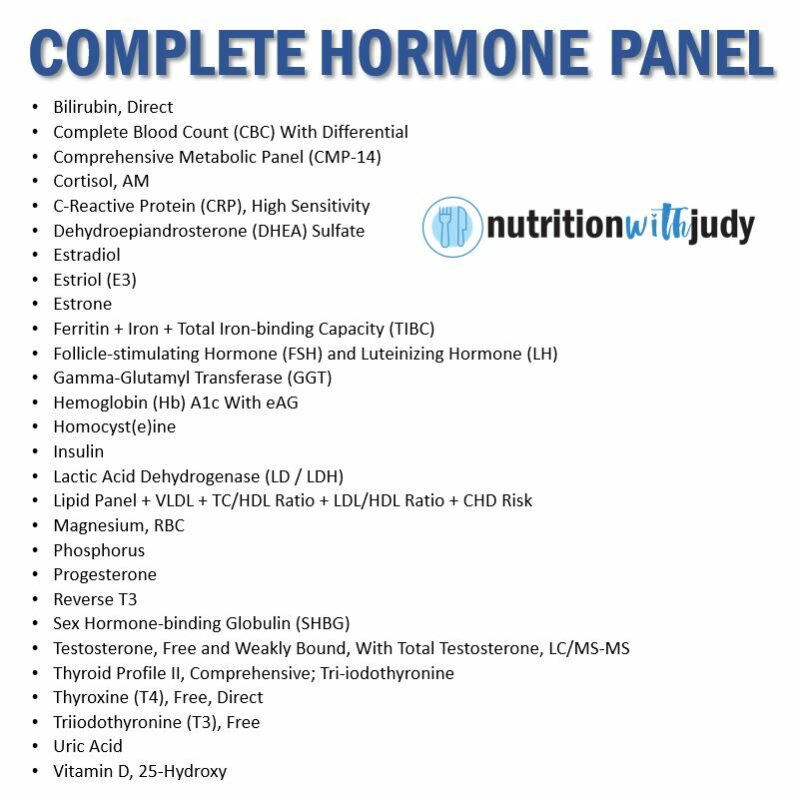 Complete Hormone Panel