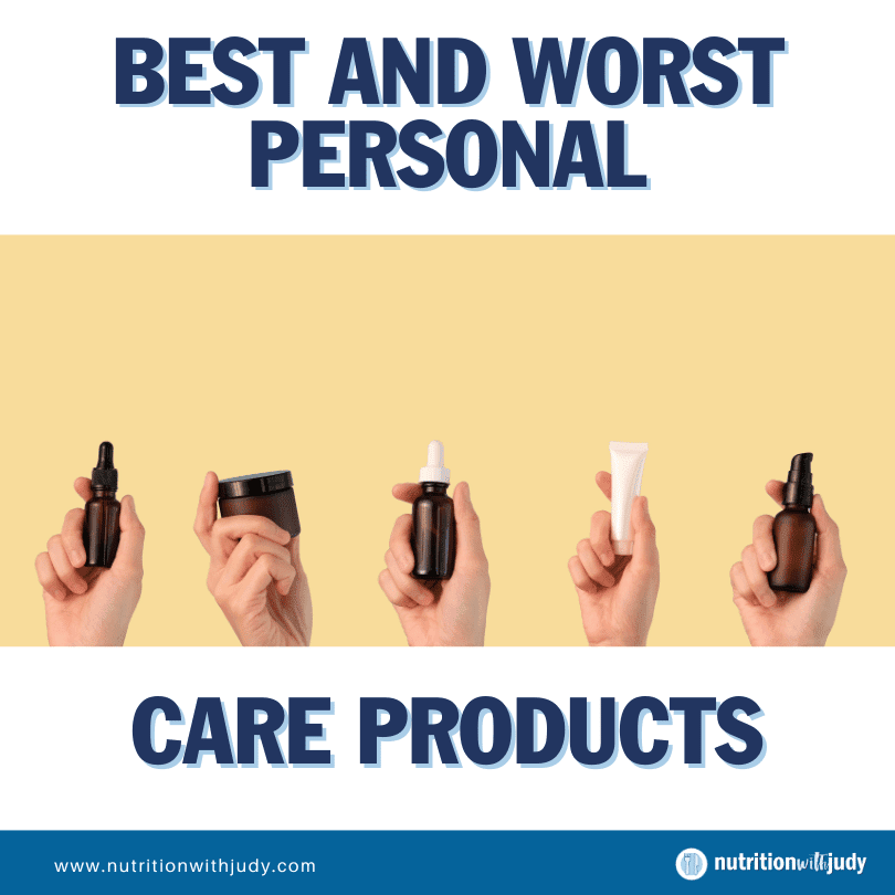 best and worst personal care products