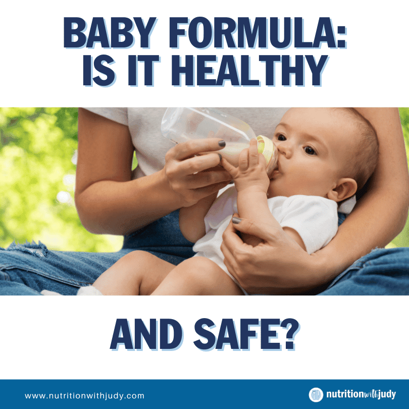 is baby formula safe and healthy