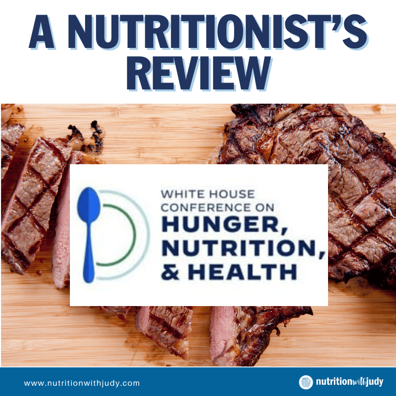 white house conference on hunger nutrition health nutritionists review