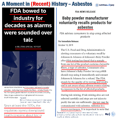 asbestos health history