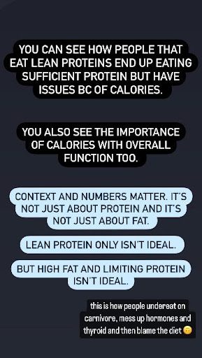 carnivore diet calories