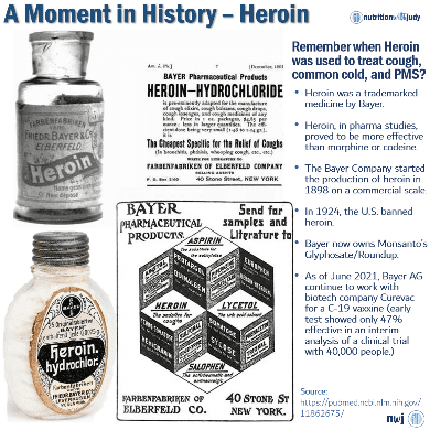 heroin pharmaceutical history