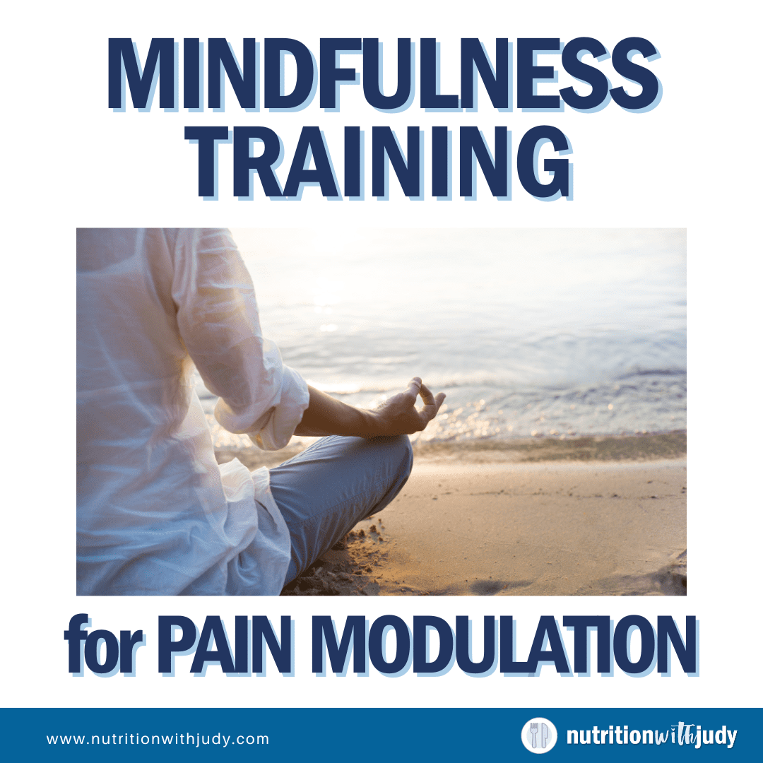 mindfulness training pain modulation