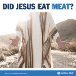did jesus eat meat