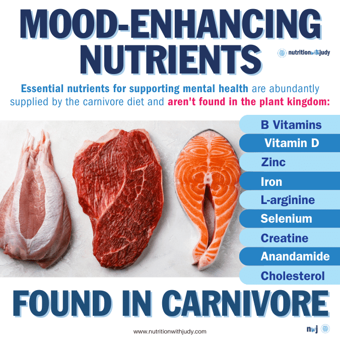 carnivore diet depression nutrients