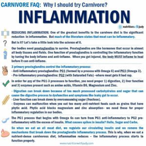 carnivore diet for inflammation