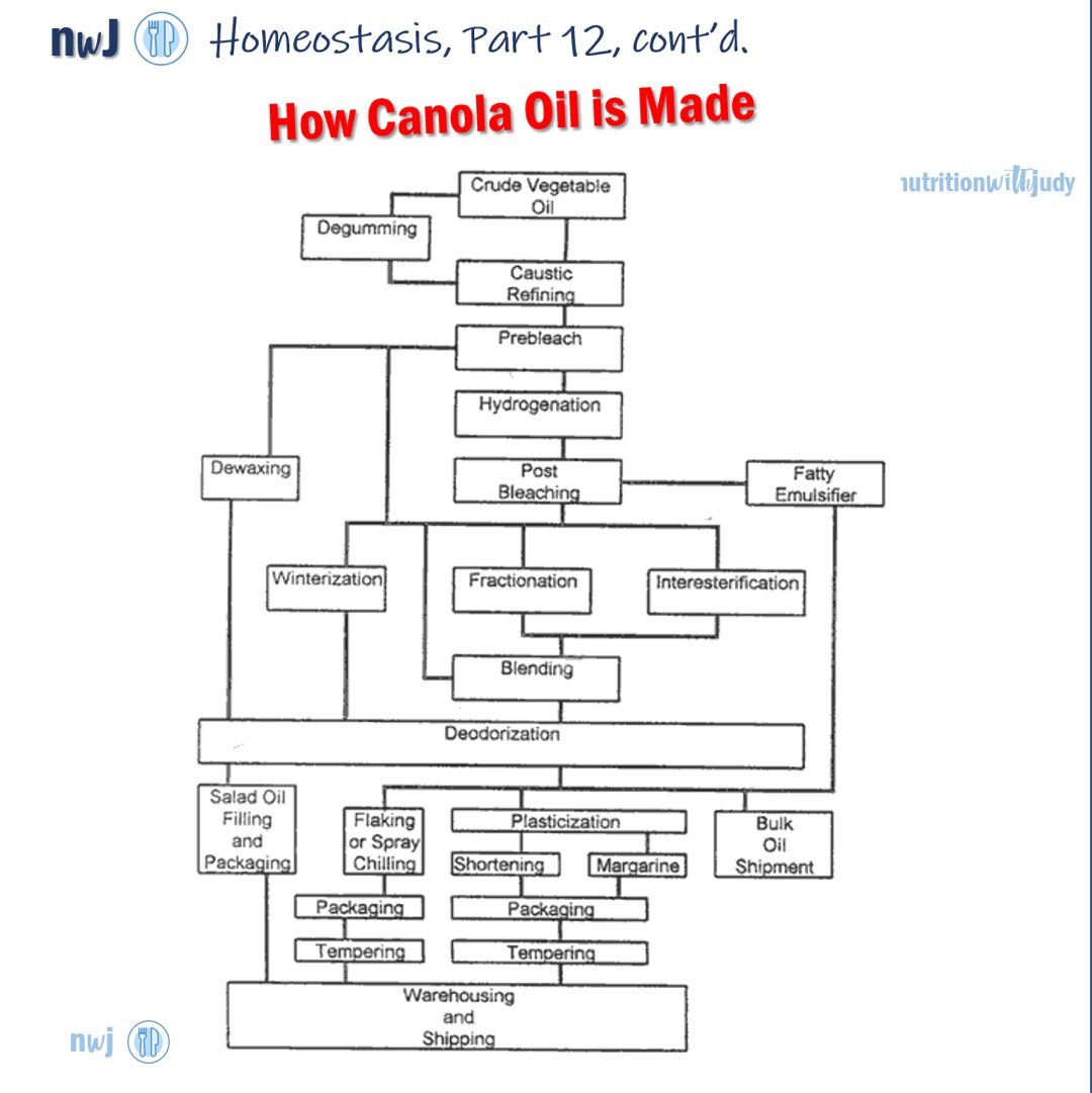 how canola oil is made