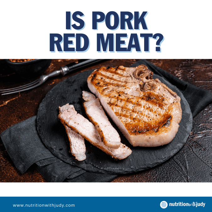 is pork red meat