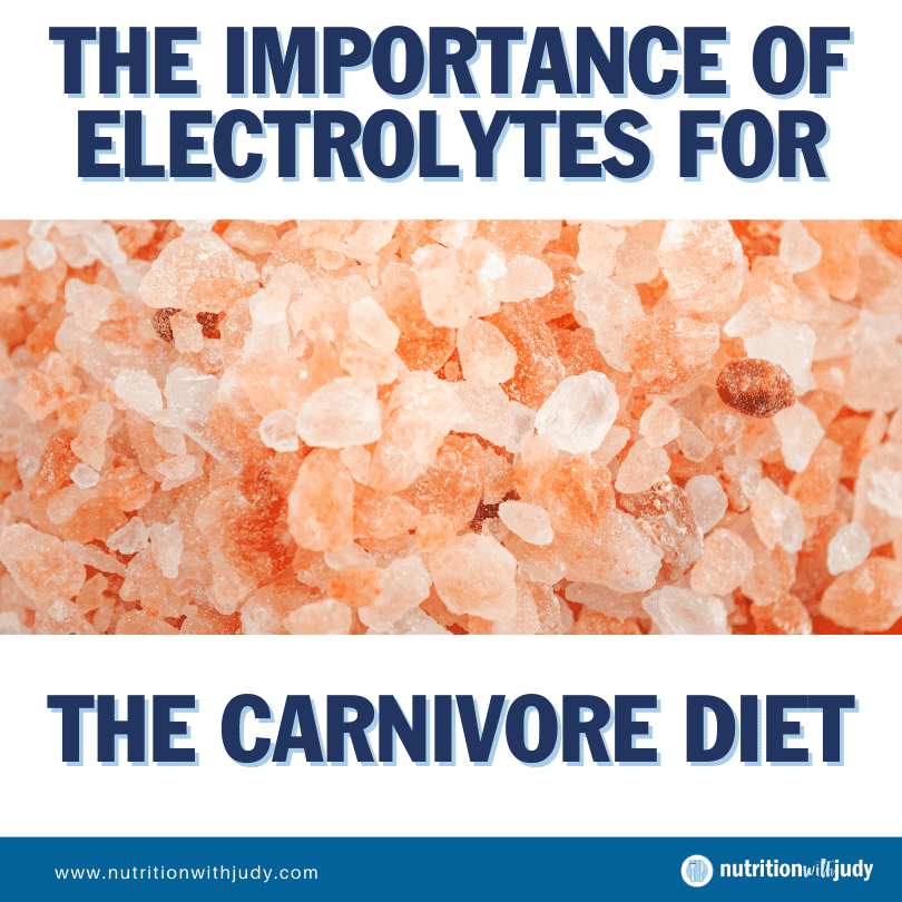 electrolytes transitioning carnivore diet