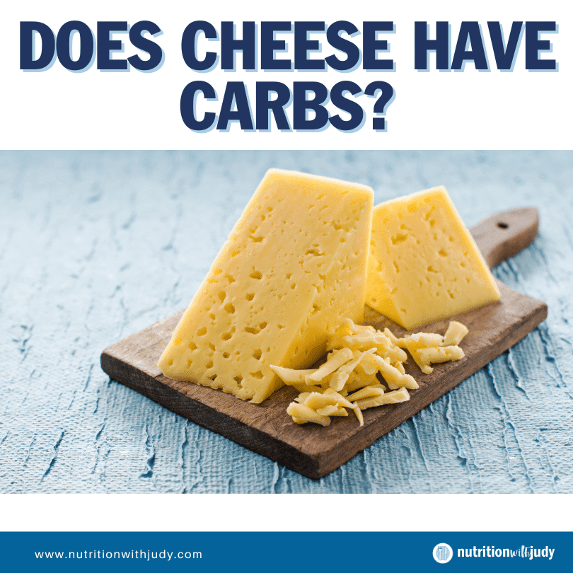 does cheese have carbs