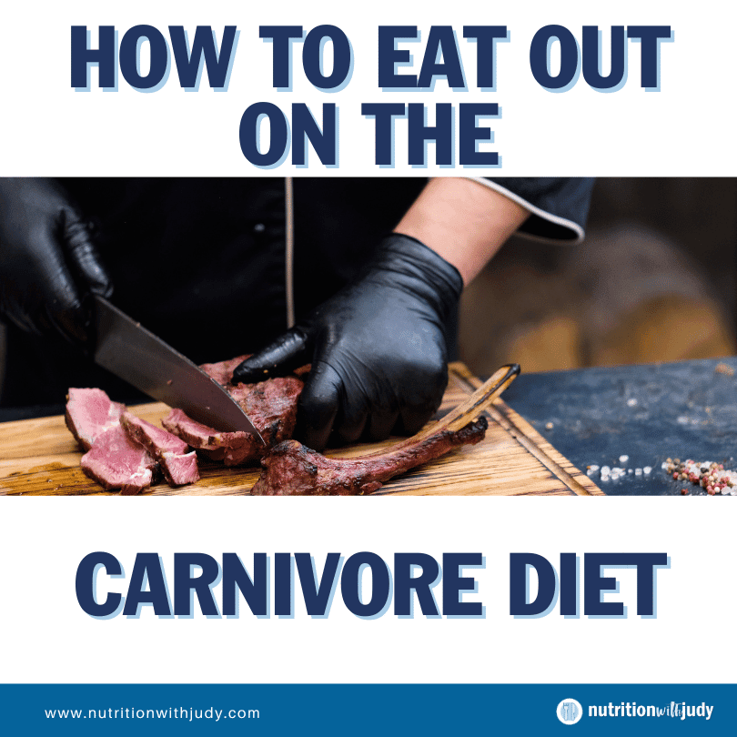 how to eat out on carnivore diet