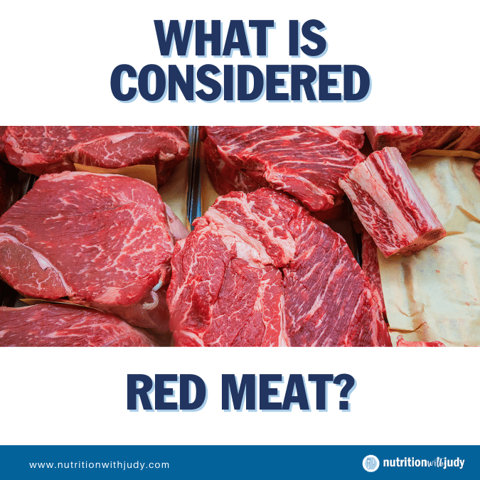 what is considered red meat