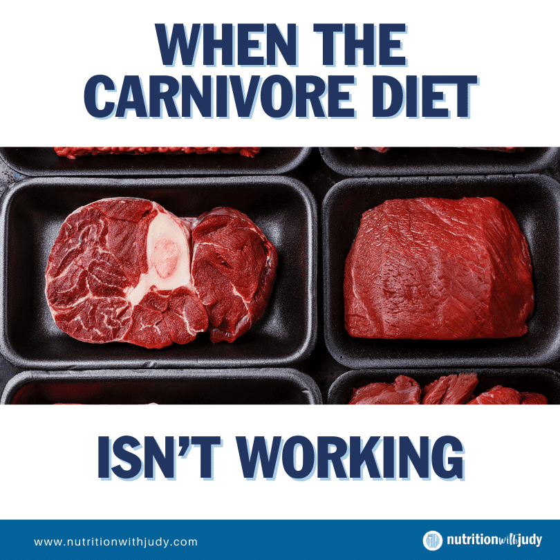 when carnivore diet isnt working